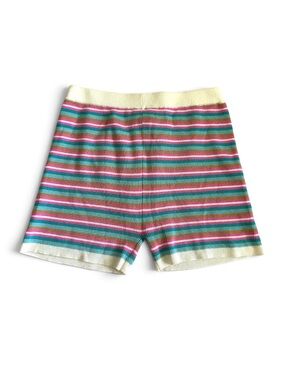 Finding Foxtale Stripe Rib Knit Shorts